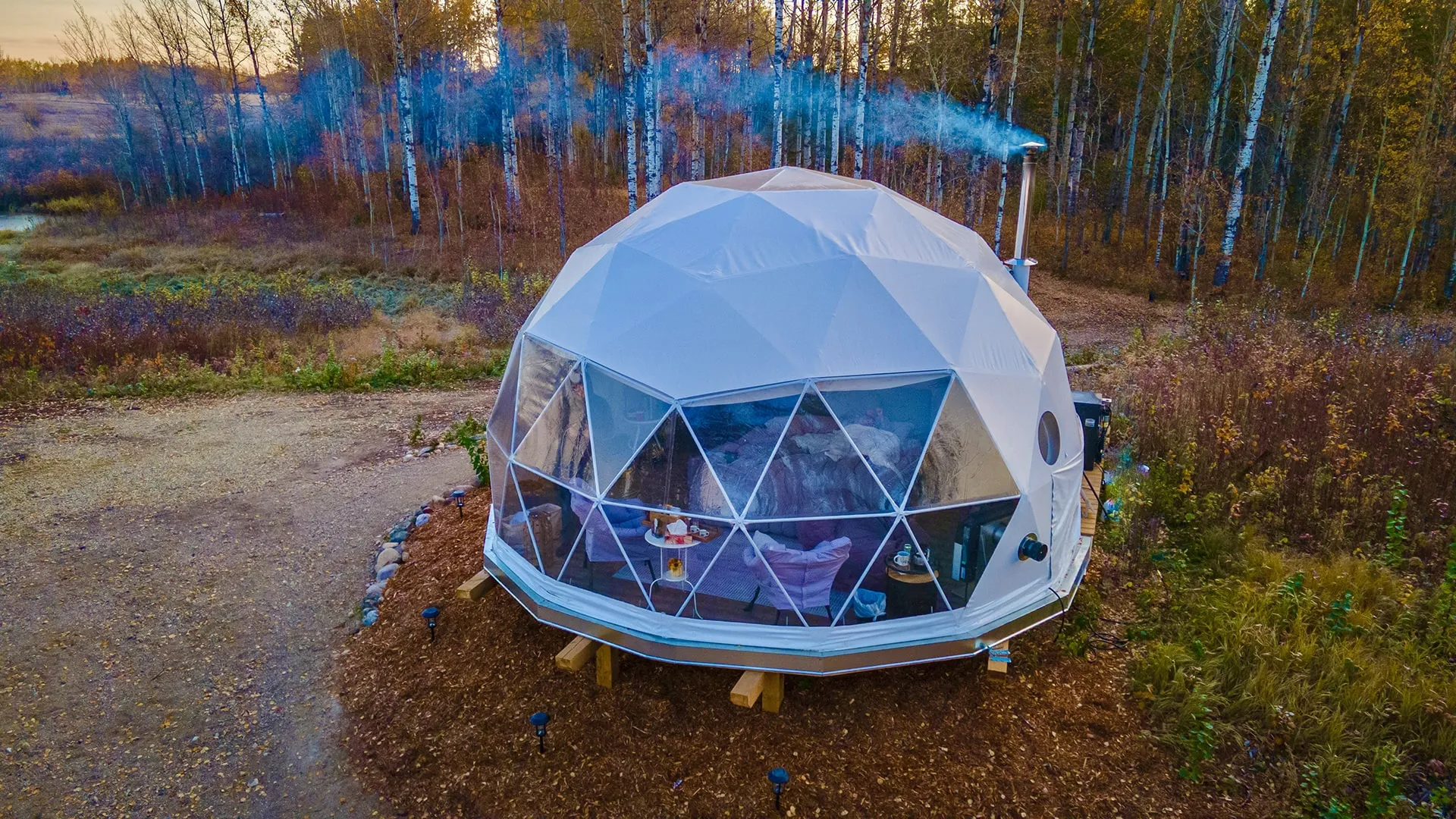 outdoor view of ignis dome
