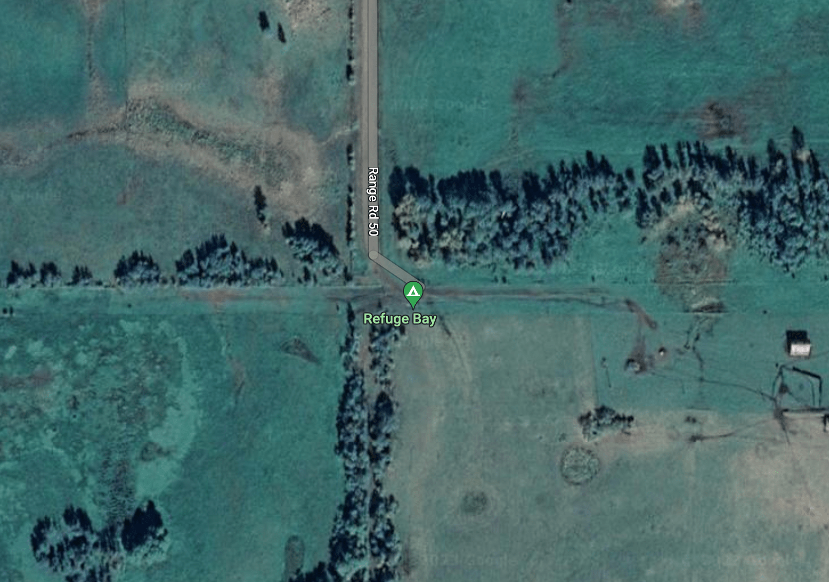satellite view of ignis dome site